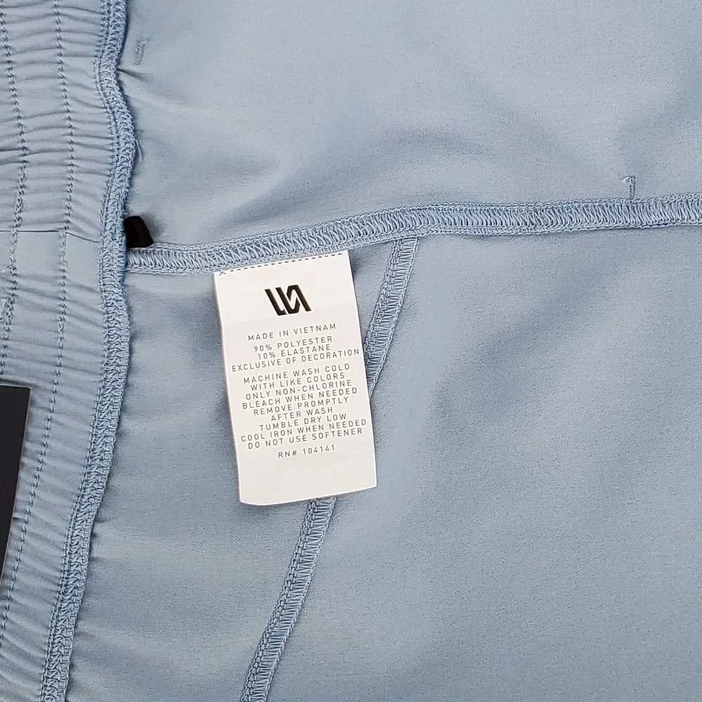 VRST All-In Unlined Short Mens‎ XXL Light Blue Athletic Training Gym Shorts New
